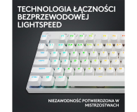 Logitech G PRO X TKL Lightspeed Tactile biały - 1172773 - zdjęcie 8